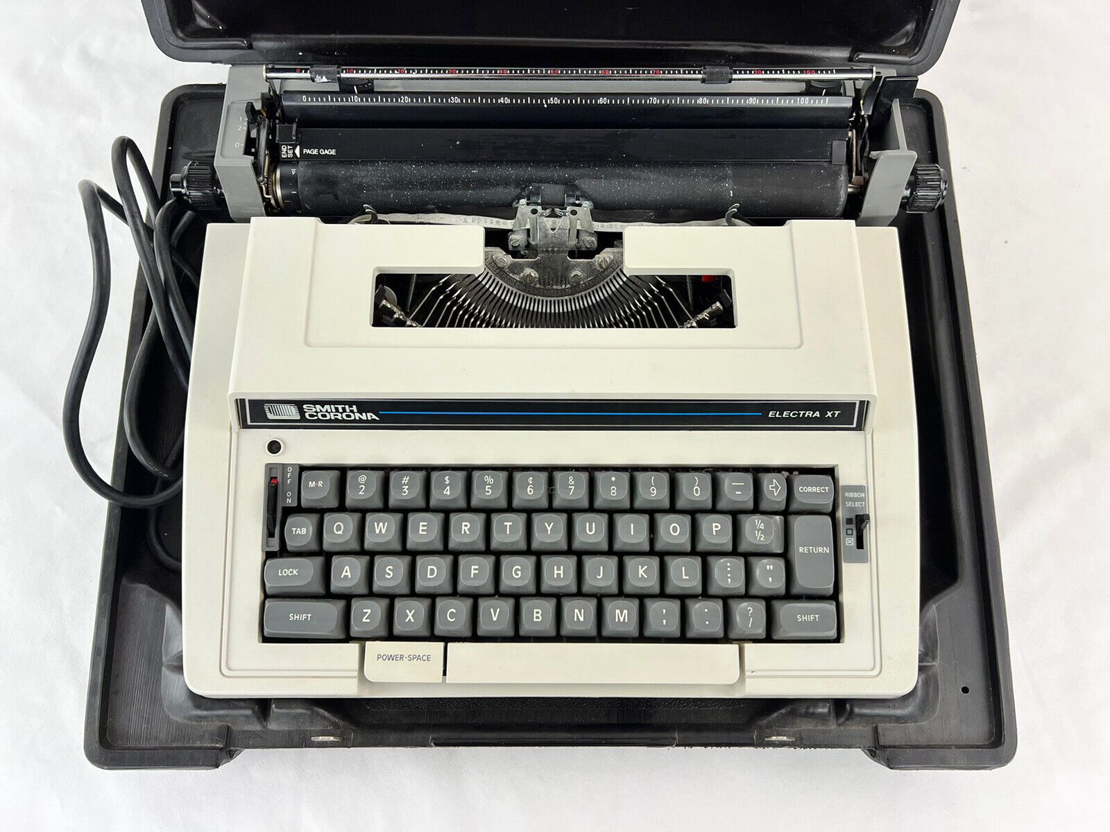 Vintage Electric offers Typewriter with case