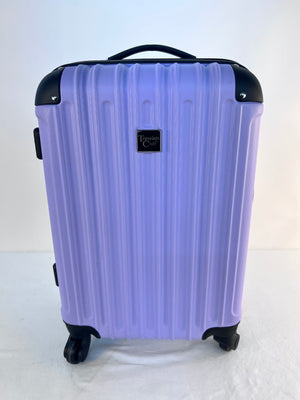 Travelers Club 20" Expandable Rolling Carry-On Lilac 3-Piece Set T-55504-520