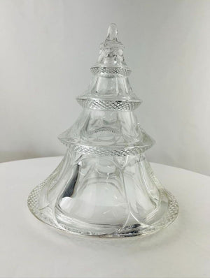 Hawthorne Village Thomas Kinkade Holiday Reflections 12" Glass Christmas Tree