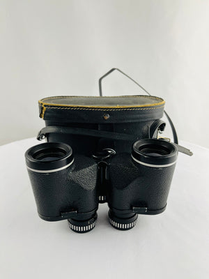 Vintage Viewlux 7x35 Extra Wide Angle Binoculars with Carrying Case