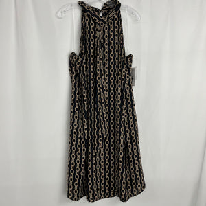 Worthington Links High Neck Sheer Black Women's Dress XXL NWT