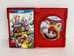 Super Mario 3D World (Nintendo Wii U, 2013) CIB Complete - Very Clean Disc