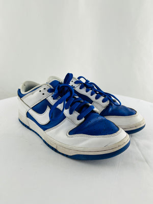 Nike Dunk Low Retro Racer Blue & White Basketball Sneakers Size 9 | DD1391-401
