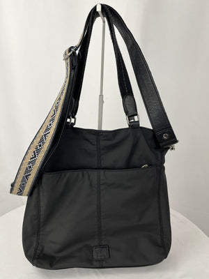 The Sak Black Nylon Tote Bag