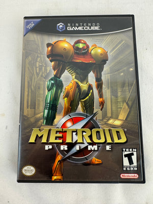 Metroid Prime (Nintendo GameCube) CIB w/ All 3 Inserts - Clean Disc (Read Desc)