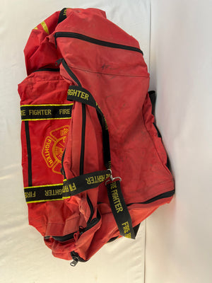 American Firewear Red Firefighter Gear Duffel Bag Model B80RS Large