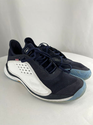 Fila Mondo Forza All Court White Navy Powder Blue Sneakers Men's 10