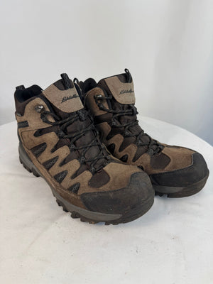Eddie Bauer Ridgeline Brown Hiking Boots Men's Size 11 (EU 44.5) Waterproof