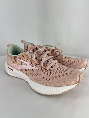 Brooks Revel 6 Running Sneakers Peach Whip/Pink Women's Size 7.5B