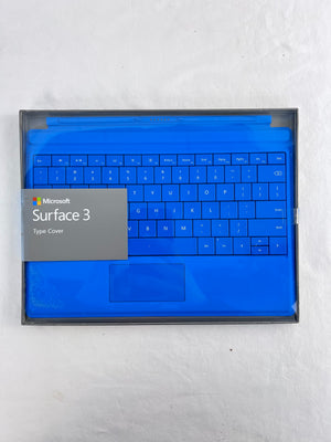 Microsoft Surface 3 Type Cover Model 1654 Blue A7Z-00002