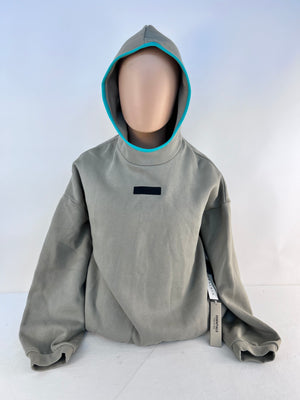 Essentials Fear of God Seal Mint Pullover Hoodie Men's Small NWT