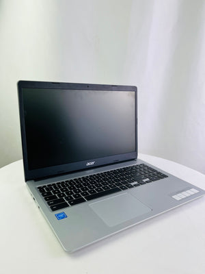 Acer Chromebook 315 15" N19Q3 with Adapter and Soft Case Powers On