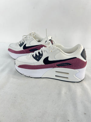 Nike Air Max 90 LV8 Sail Night Maroon Phantom Black FD4328-107 Women's 8.5