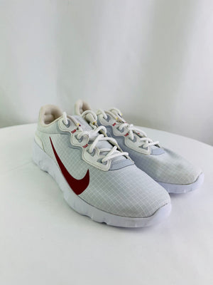 Nike Explore Strada White/Red Women's Sneakers Size 9 | CD7091-102 NWOB