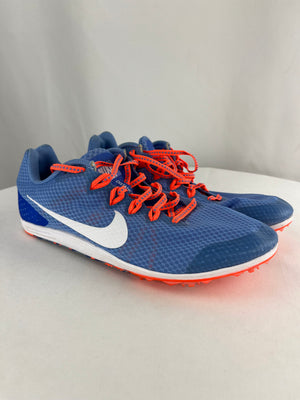 Nike Zoom Rival D Track & Field Distance Spikes Chalk Blue Men's 12