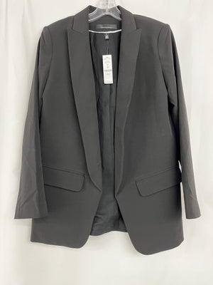 White House Black Market Relaxed Blazigan Black Women's Size 6 NWT