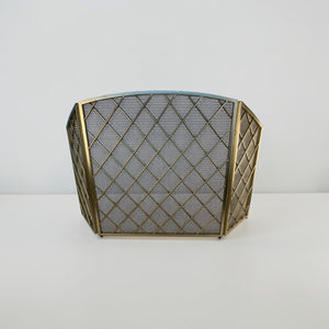 Amiyah 3 Panel Fireplace Screen By Christopher Knight Home - Gold