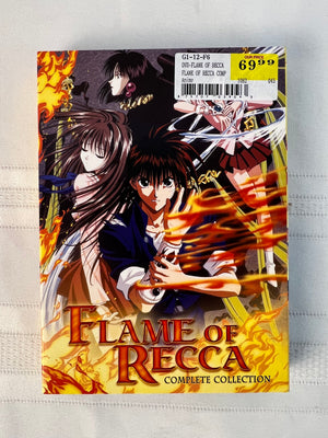 Flame of Recca Complete Series 6 DVD Set Sealed New, Discotek Out Of Print, Rare