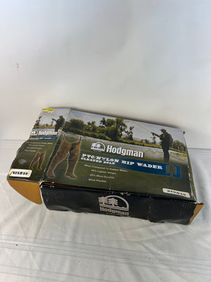 Hodgman PVC/Nylon Hip Wader Cleated Sole Size 10