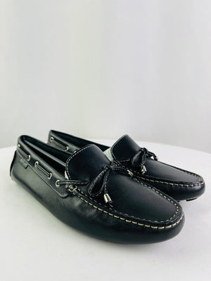 Eastland Marcella Driving Moc Black Leather Loafers Women's 11M NIB