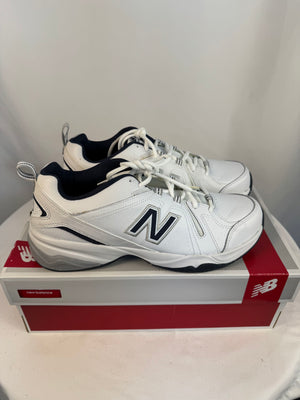 New Balance Men's MX608V4W White Navy Cross Trainers Size 11 D New W/ Defect