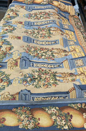 Floral Columns Tapestry Anqitue