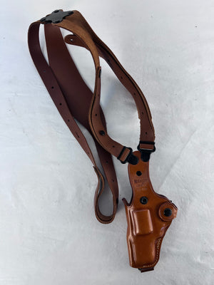 Galco A209 Leather Vertical Shoulder Gun Holster