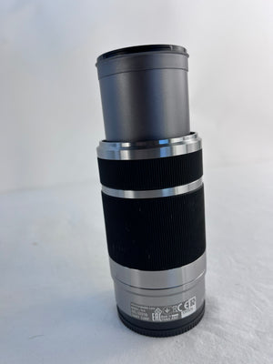 Sony E 55-210mm f/4.5-6.3 OSS Lens SEL55210 Silver - UNTESTED/AS IS