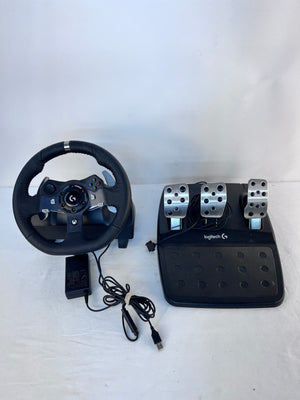 Logitech G920 Driving Force Racing Wheel and Floor Pedals - Xbox and PlayStation