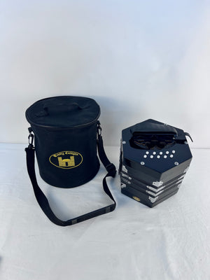 Trinity College AP-1120A Anglo Concertina Black with Case