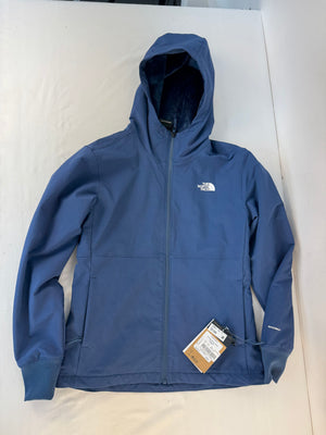 The North Face Shelbe Raschel Hoodie Softshell Jacket Shady Blue NWT Women's S