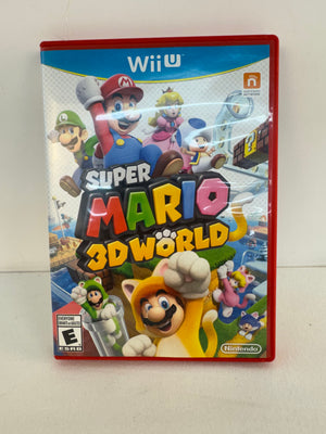 Super Mario 3D World (Nintendo Wii U, 2013) CIB Complete - Very Clean Disc