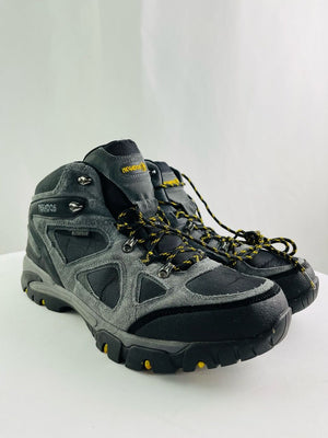 Nevados Spire Mid Waterproof Hiking Boots in Black/Gray Men's 13