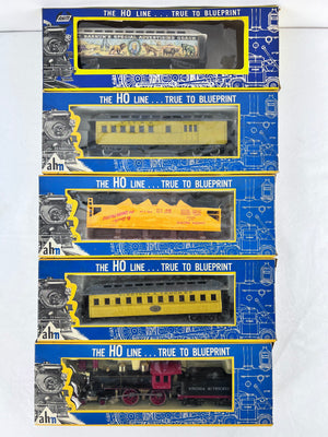 Lot of 5 AHM The HO Line True Blueprint Trains