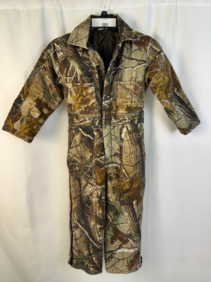 RedHead Youth Insulated Camo Hunting Coveralls Size 8 Kids One Piece Jumpsuit