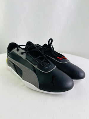 PUMA Scuderia Ferrari R-Cat Machina Black/Smoked Pearl Sneakers Men's 9.5 NIB