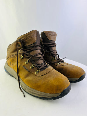 Skechers Hands Free Slip Ins Relaxed Fit Meroe Pikeman Brown Hiking Boot Men 14
