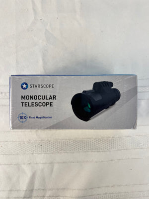 STARSCOPE Monocular Telescope 10X Adjustable Magnification