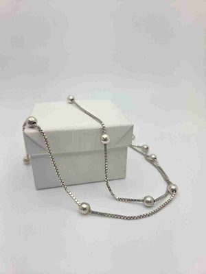 925 Sterling Silver Necklace 17.1g 35 in.