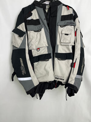 Sedici ADV Series Adventure Motorcycle Biker Jacket Men's 2XL No Padding
