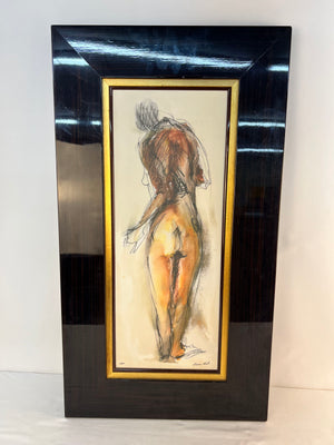 Diane North Peaceful Leisure II Nude Female Figure Art Print Limited Ed 27/500
