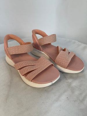 Skechers Slip-ins Ultra Flex 3.0 Sandals Women's 8.5 (EU 38.5) Blush Pink 164085