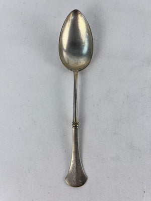 Antique Russian 84 Silver Zolotnik Imperial Spoon Engraved Archangel Rossia