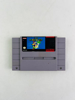 Nintendo Super Nintendo SNES Super Mario World Game Cartridge Not Tested
