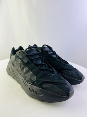 adidas Yeezy Boost 700 MNVN Triple Black Men's Sneakers 16 w Box | FV4440
