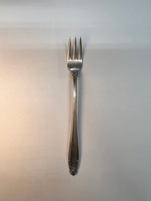 1939 International Sterling Prelude Seafood Cocktail Fork 5.5" No Mono