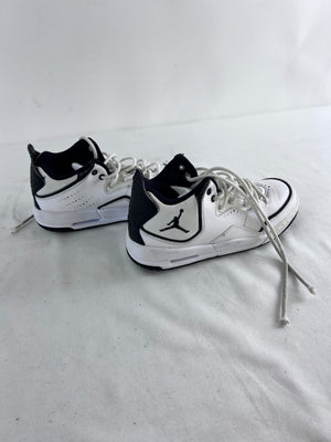 Nike Air Jordan Courtside 23 GS White Black Basketball Shoes AR1002-100 Size 4Y