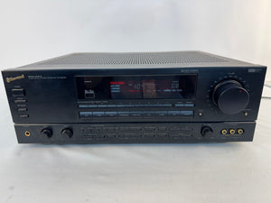 Sherwood RV-6010R AV Receiver Powers On - FOR PARTS/REPAIR - Broken Volume Knob