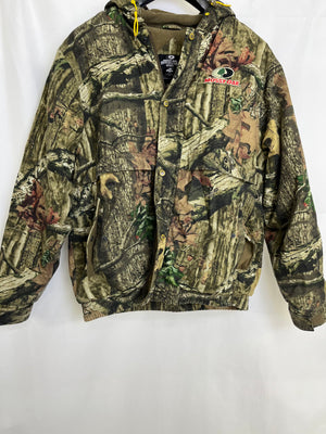 Mossy Oak Break Up Infinity Camouflage Hunting Coat Ultra Quiet Men XL