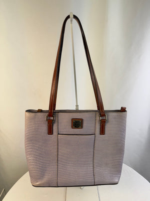 Dooney & Bourke Lizard Embossed Lexington Tote Tote